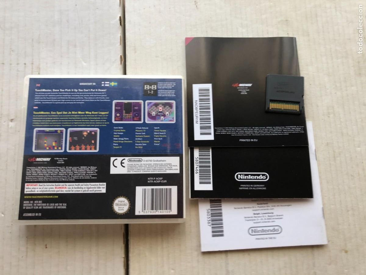 Videojuegos y consolas: TOUCHMASTER TOUCH MASTER - NINTENDO DS NDS KREATEN - Foto 2