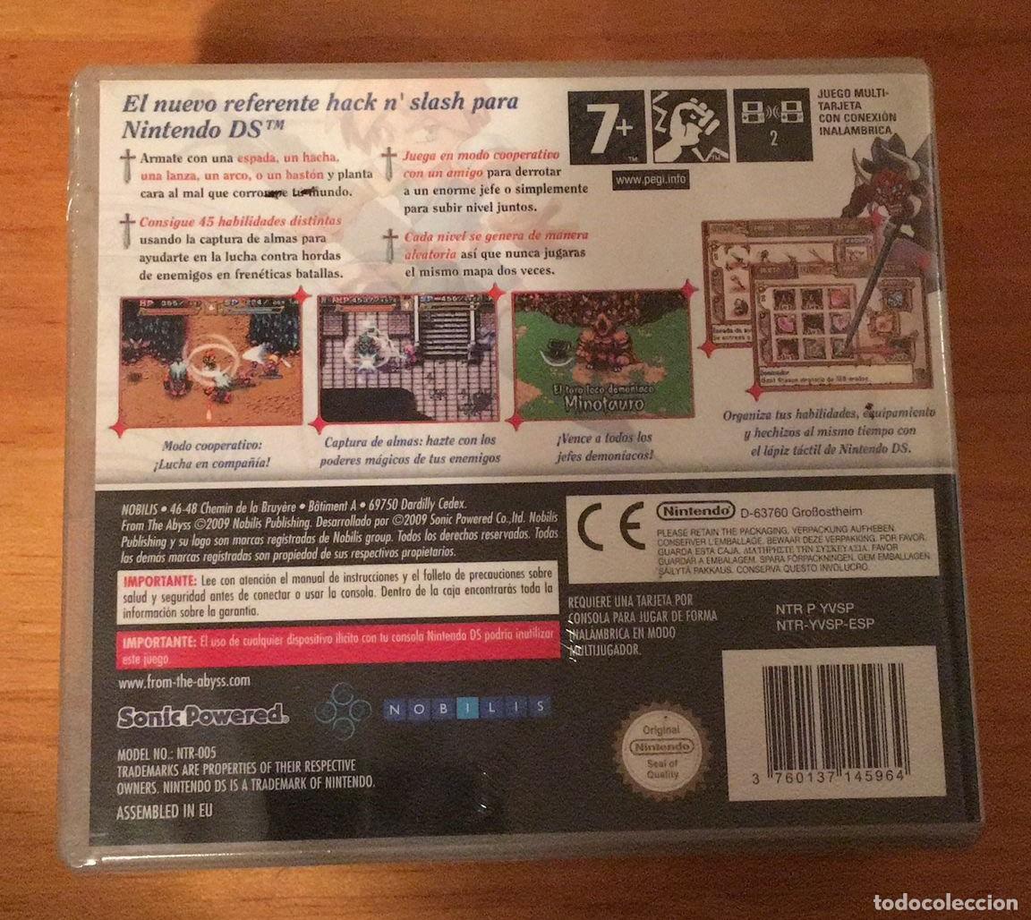 Videojuegos y consolas: From The Abyss DS / NDS PRECINTADO!!! - Foto 2