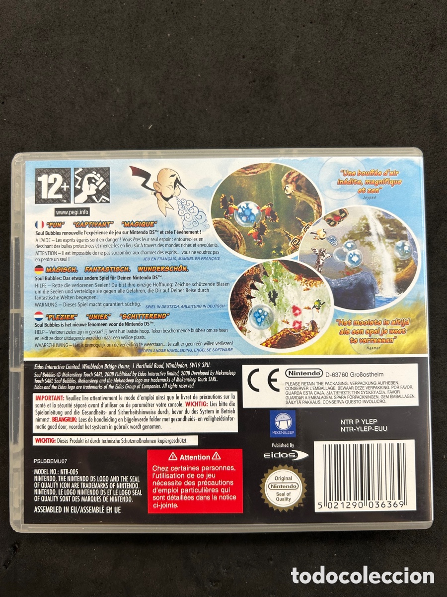 Videojuegos y consolas: Nintendo DS Soul Bubbles - Foto 4