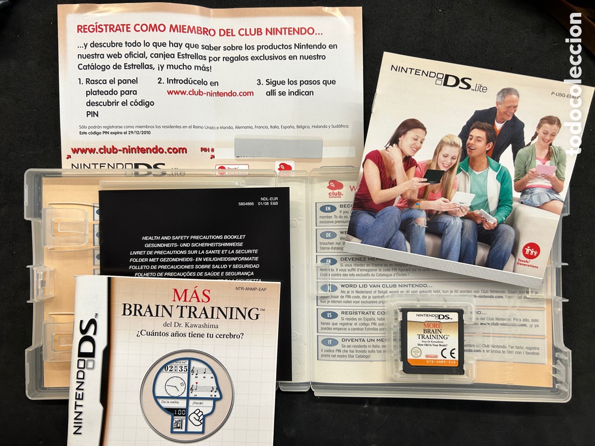Videojuegos y consolas: Nintendo ds Brain training, completo - Foto 2