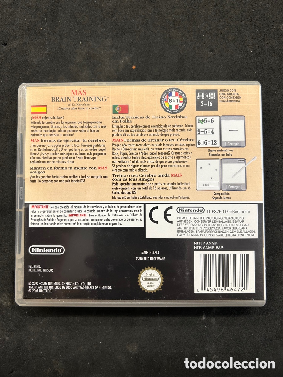 Videojuegos y consolas: Nintendo ds Brain training, completo - Foto 4