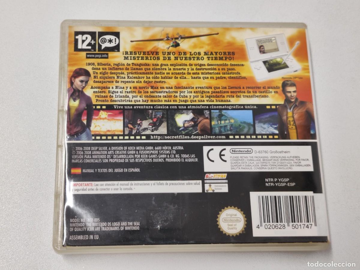 Videojuegos y consolas: SECRET FILES TUNGUSKA - Foto 2
