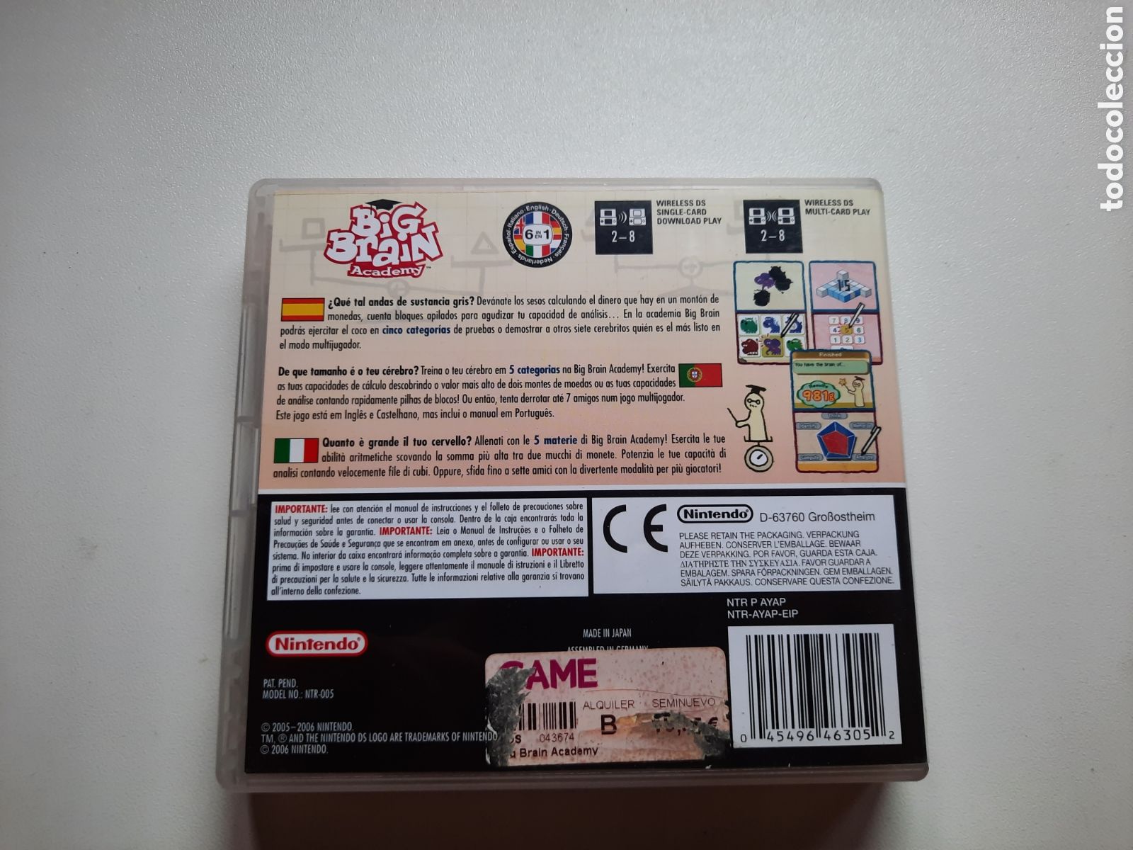 Videojuegos y consolas: BIG BRAIN ACADEMY NINTENDO DS - Foto 3