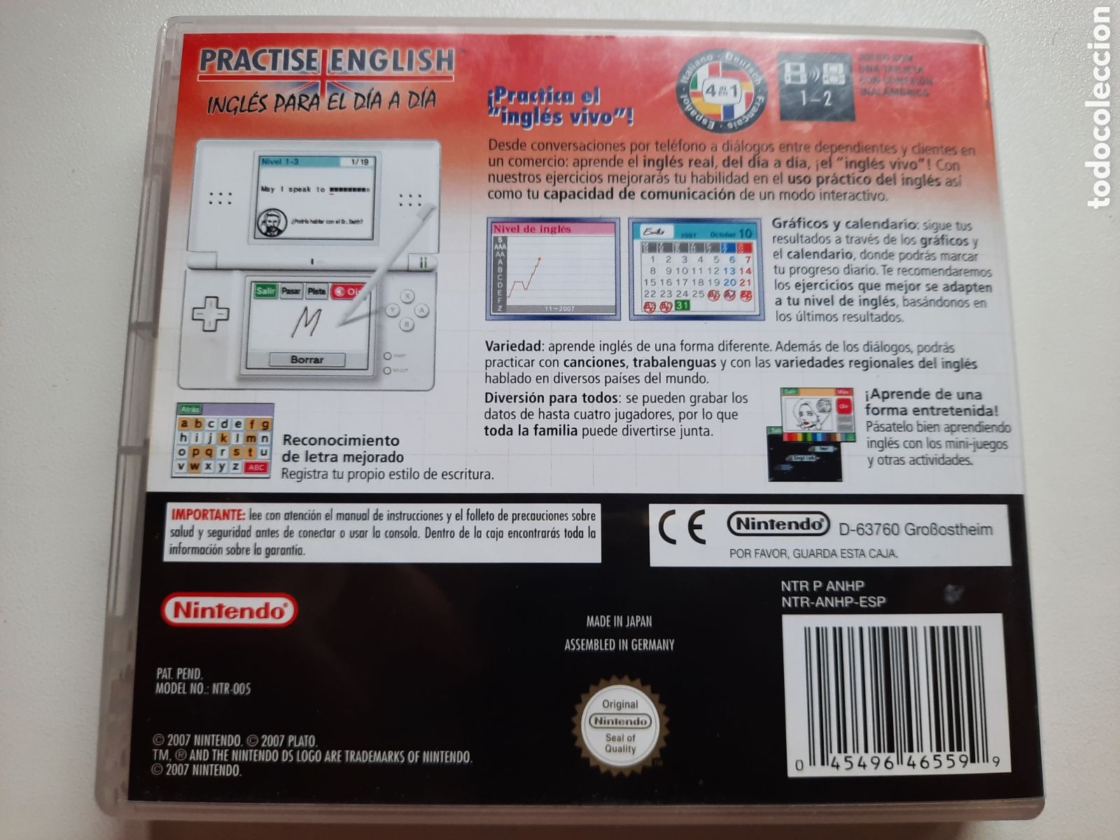 Videojuegos y consolas: PRACTISE ENGLISH NINTENDO DS - Foto 3
