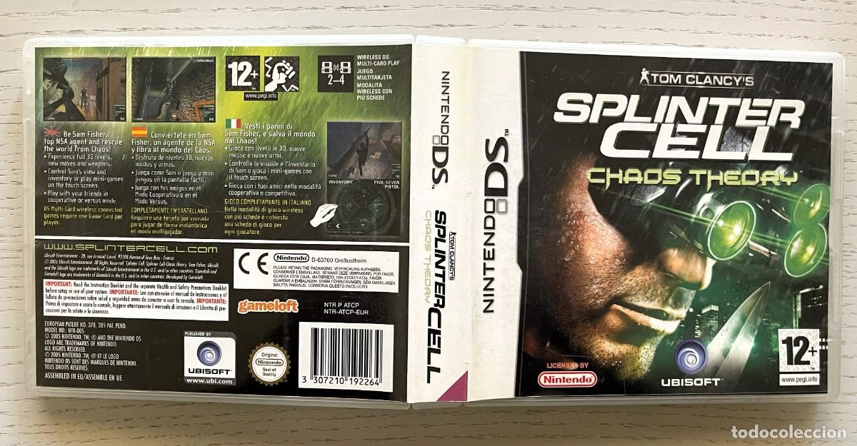 Videojuegos y consolas: SPLINTER CELL CHAOS THEORY - NINTENDO DS - Foto 3