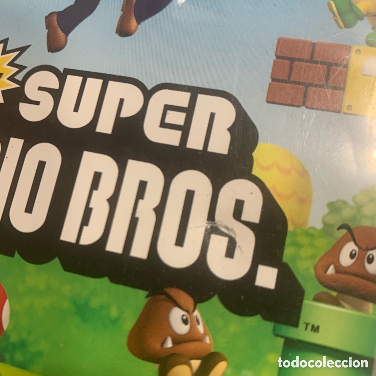 Videojuegos y consolas: Caja vacia y manual de instrucciones del juego de la consola nintendo ds new super mario bros