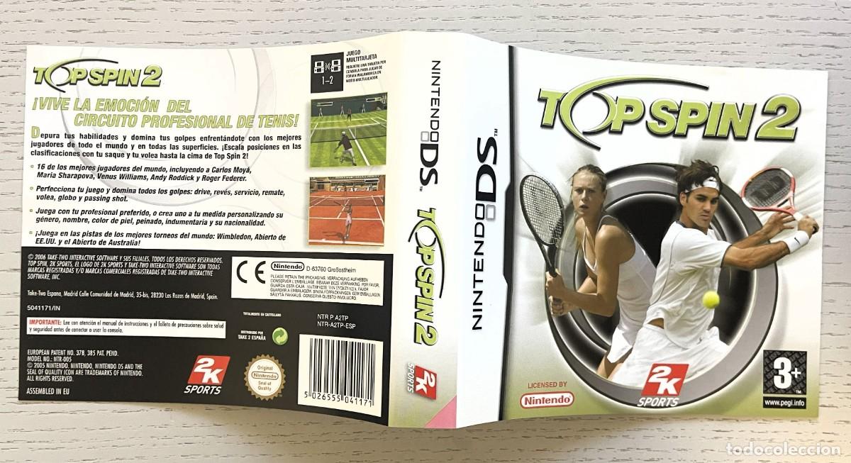 Videojuegos y consolas: TOP SPIN 2 - NINTENDO DS - ESPA&Ntilde;A - FUNCIONANDO - Foto 5