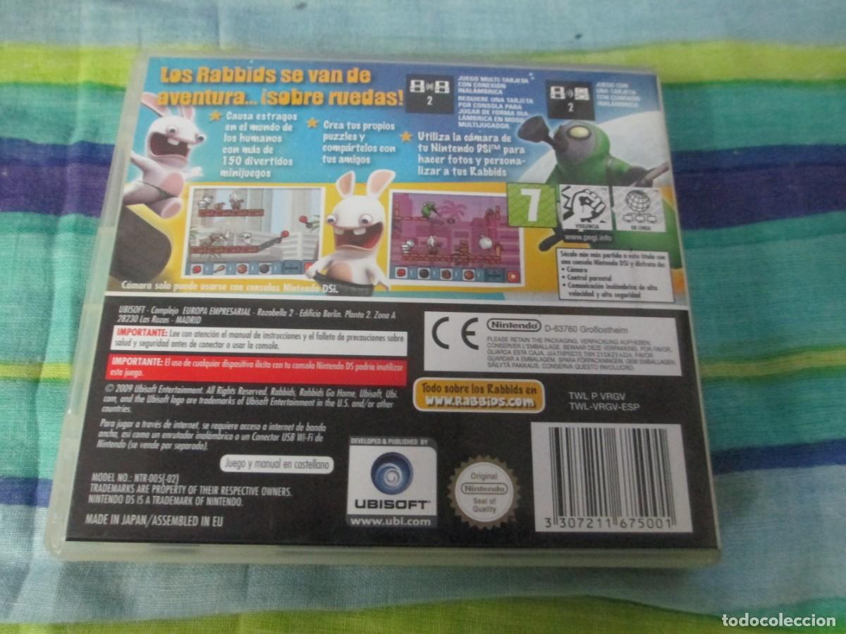 Videojuegos y consolas: Juego de Nintendo DS Rabbids - Foto 2