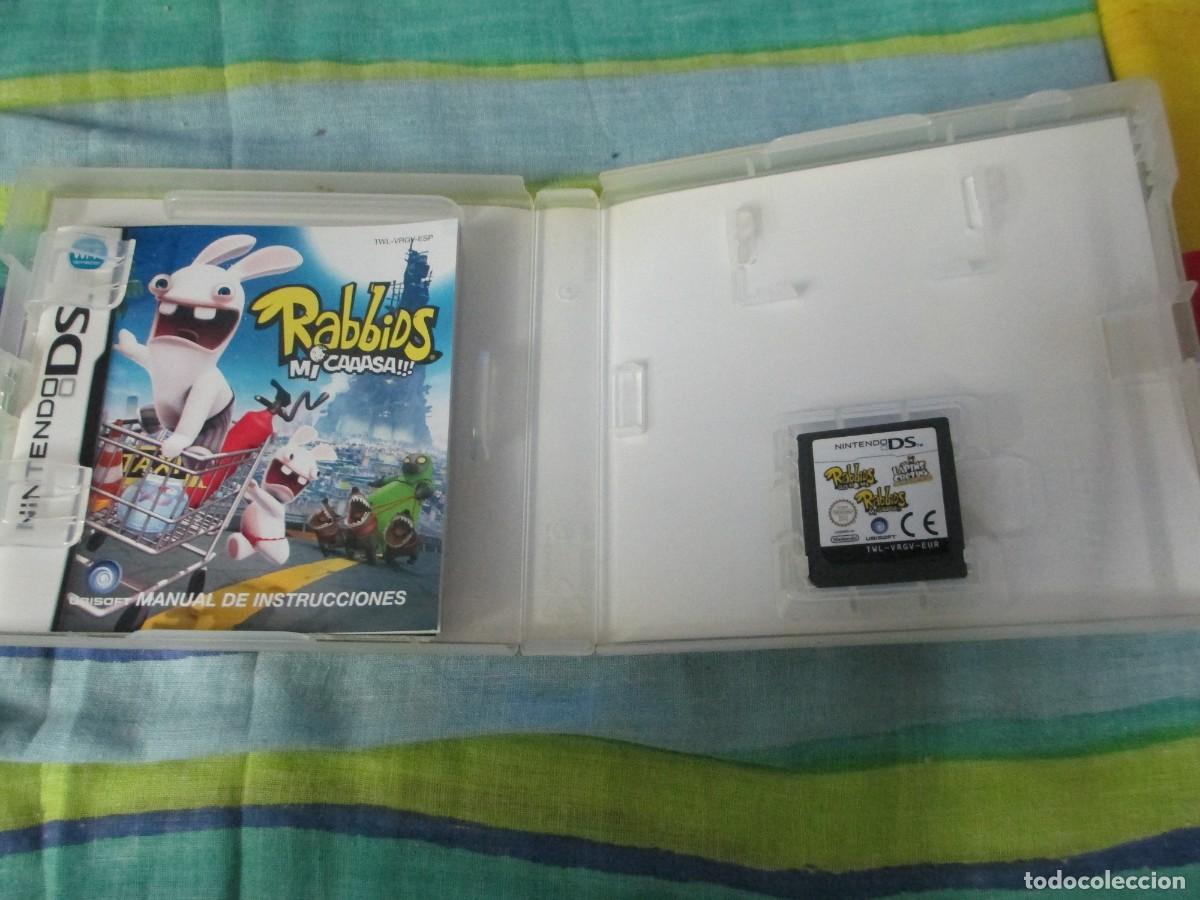 Videojuegos y consolas: Juego de Nintendo DS Rabbids - Foto 3