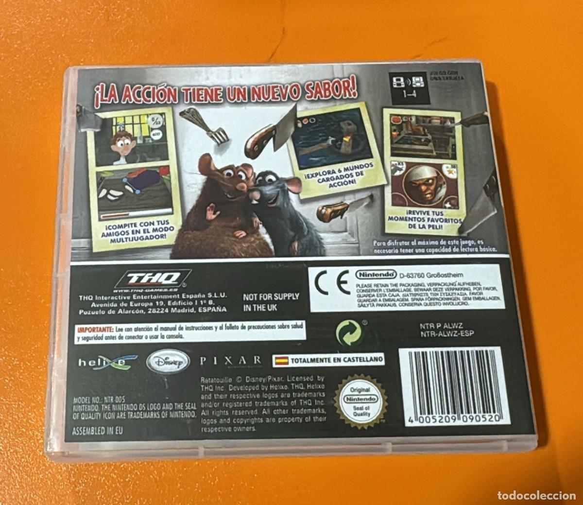 Videojuegos y consolas: Ratatouille Nintendo DS - Foto 2