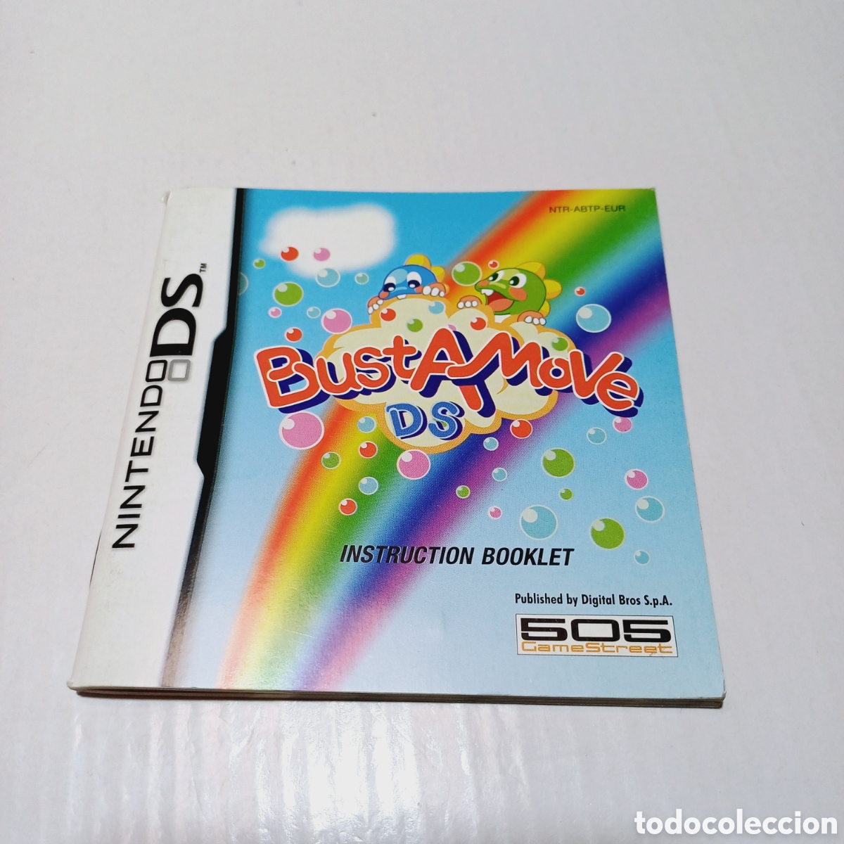 Videojuegos y consolas: Manual de instrucciones multiling&uuml;e Nintendo DS Bust a Move - Foto 1