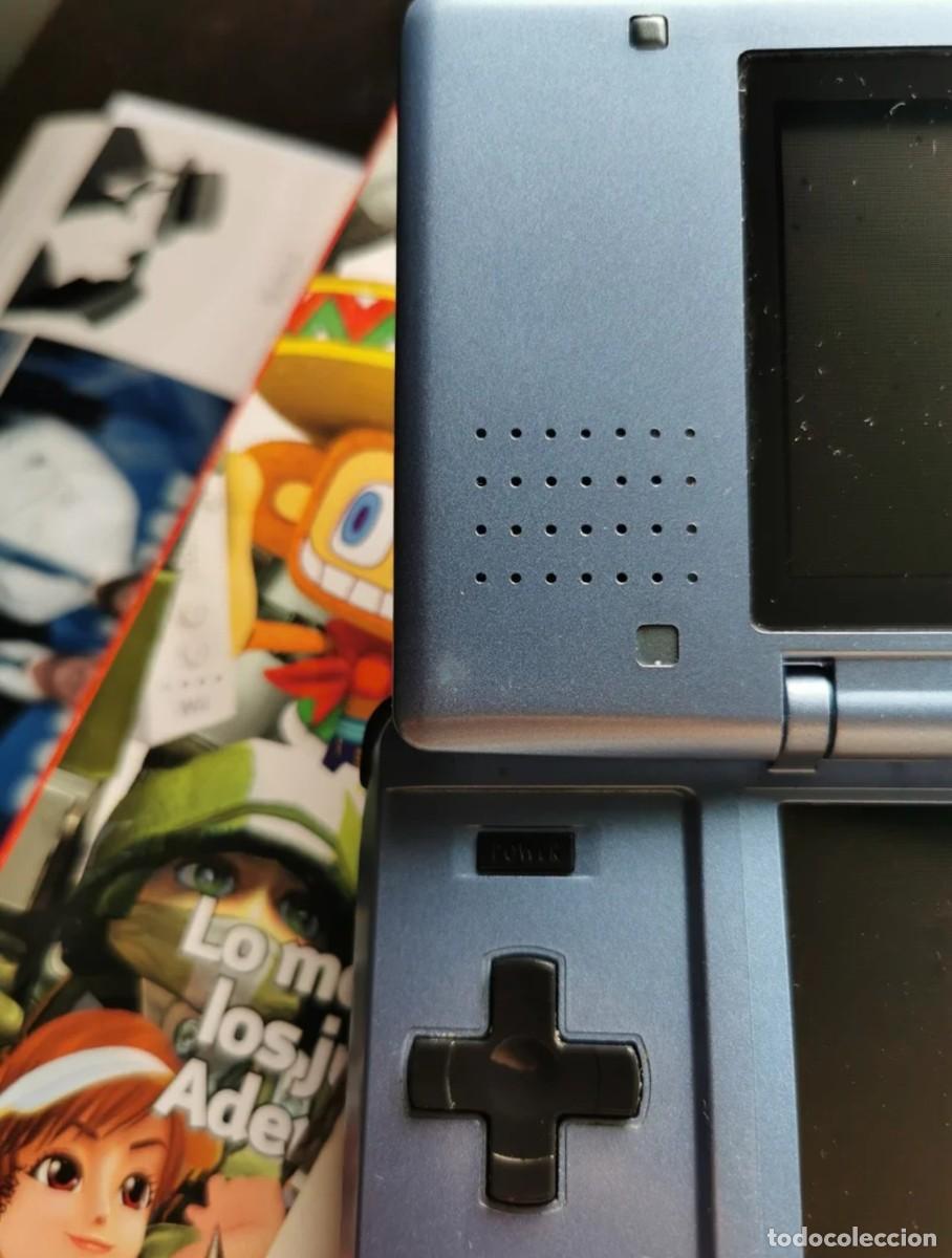 Videojuegos y consolas: NINTENDO DS AZUL NINTENDOGS VERSION - Foto 3