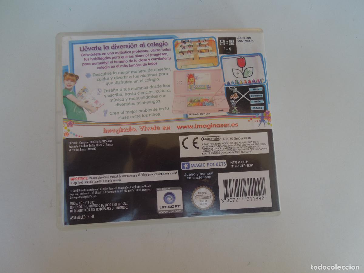 Videojuegos y consolas: IMAGINA SER PROFESORA NINTENDO DS - 2008 - Foto 2