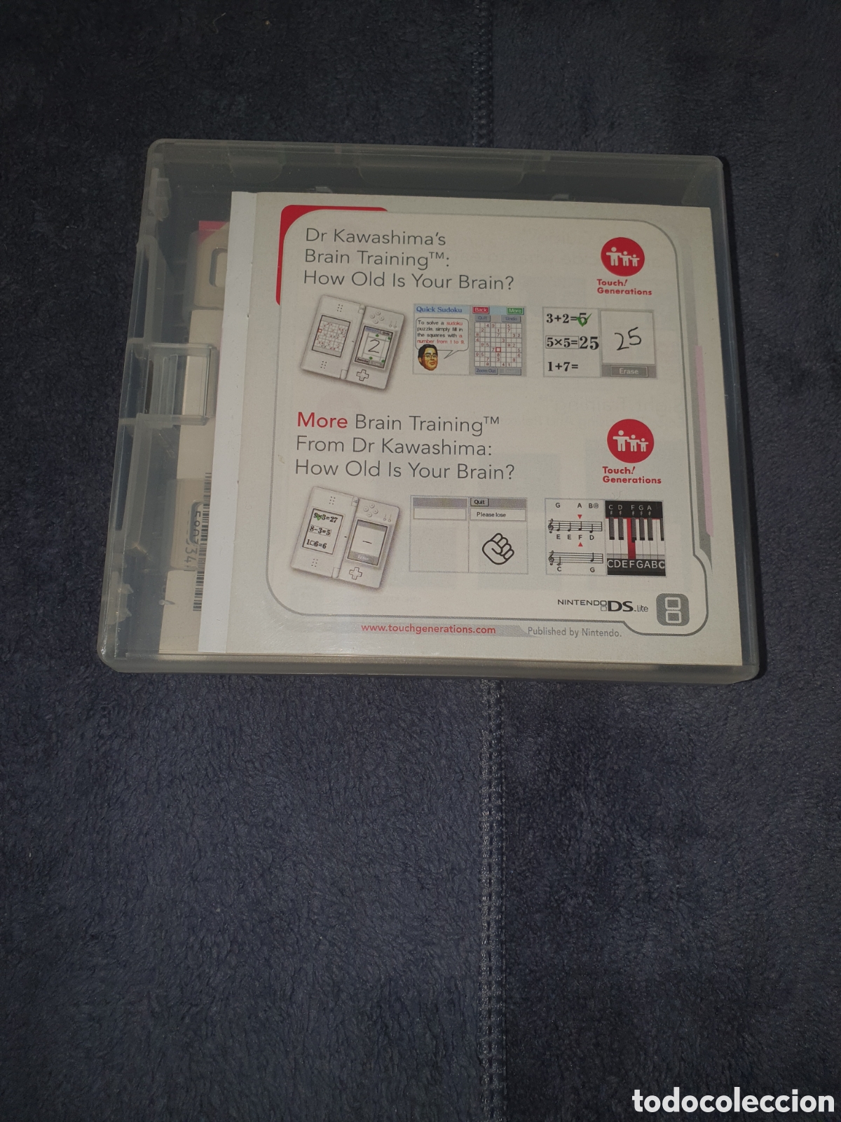 Videojuegos y consolas: ES. Nintendo Ds, Braing Training, De 2&ordf; Mano. - Foto 4