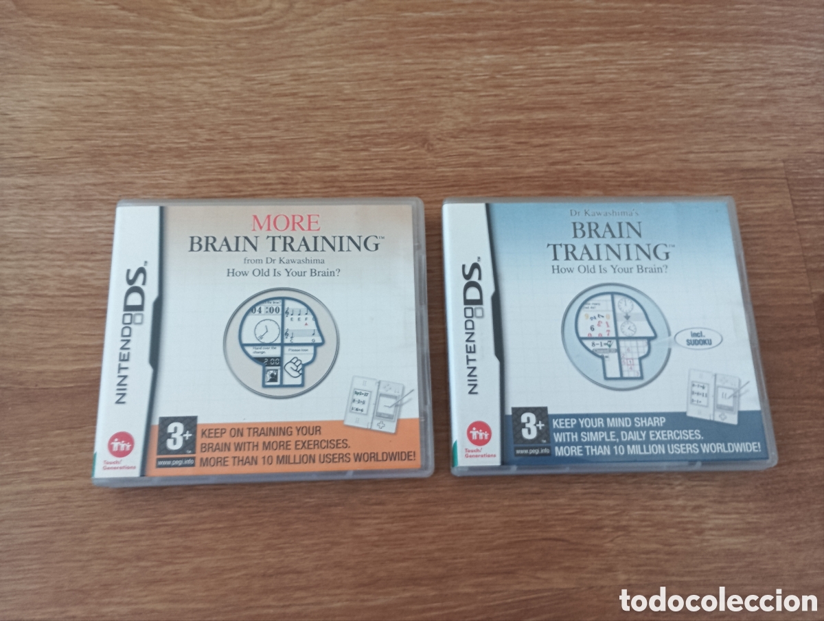 Videojuegos y consolas: 2 JUEGOS BRAIN TRAINING NINTENDO - Foto 1