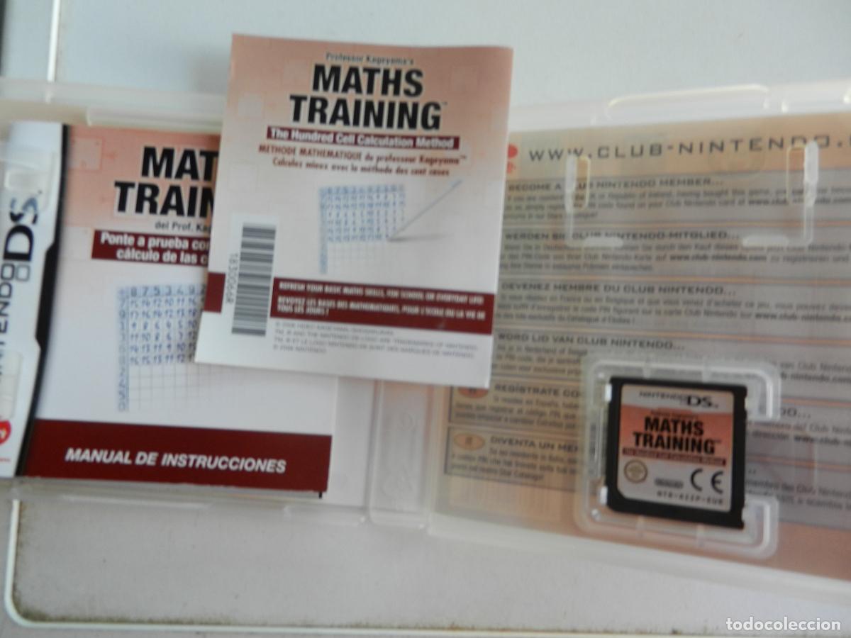 Videojuegos y consolas: MATHS TRAINING DEL PROF KAGEYAMA - NINTENDO DS - - Foto 2