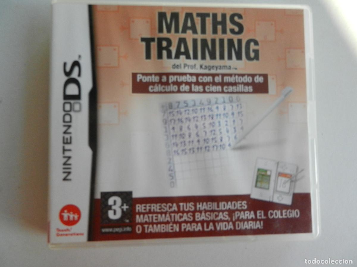 Videojuegos y consolas: MATHS TRAINING DEL PROF KAGEYAMA - NINTENDO DS - - Foto 1