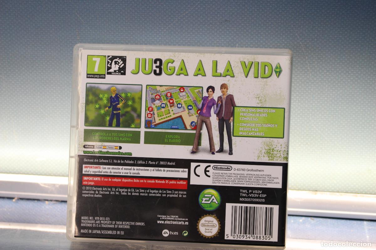 Videojuegos y consolas: Nintendo DS Los Sims 3. Completo. - Foto 3