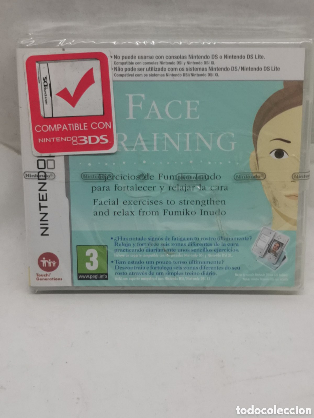 Videojuegos y consolas: Face training Nintendo DS - Foto 1