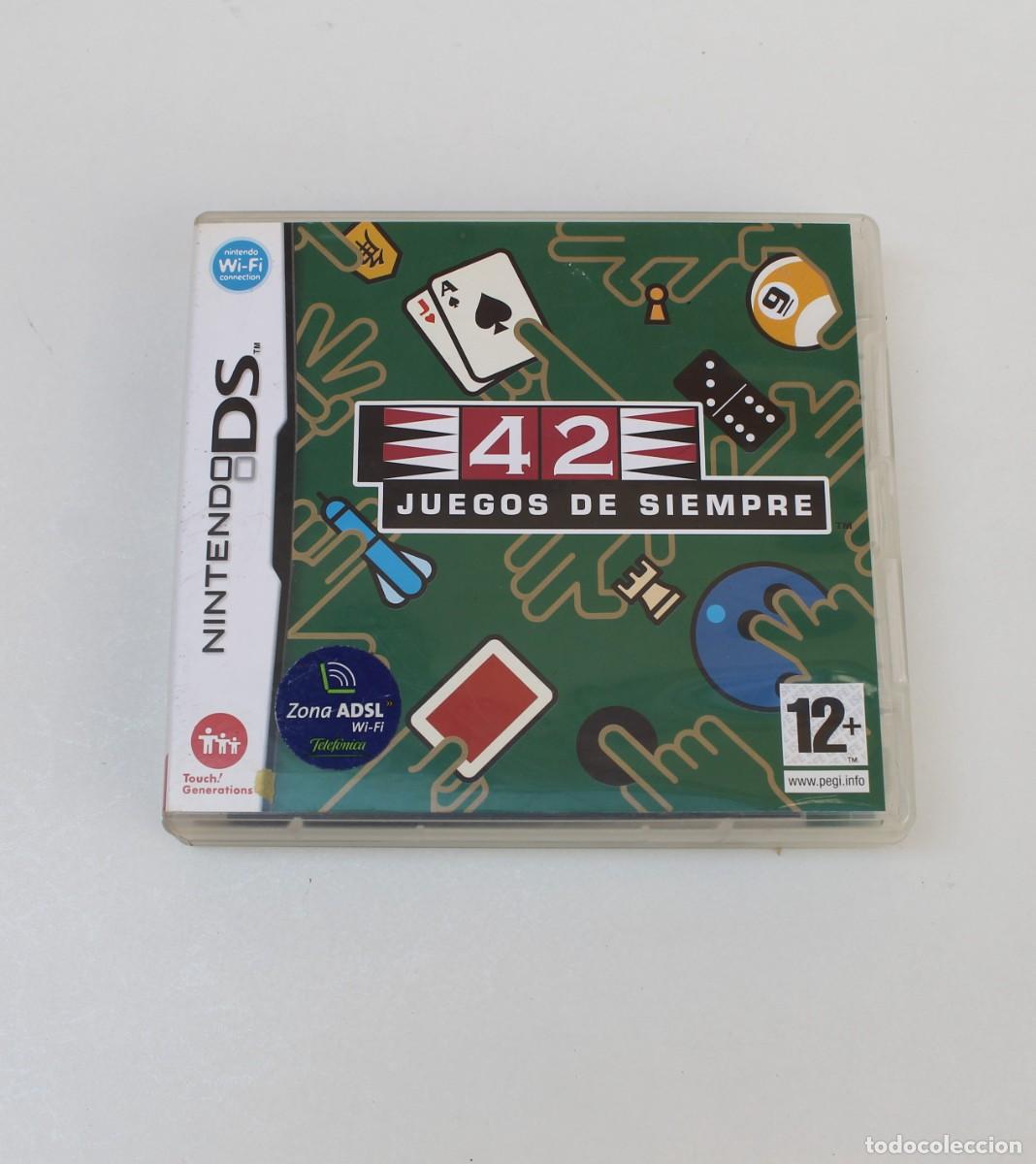 Videojuegos y consolas: NINTENDO DS, 42 JUEGOS DE SIEMPRE - Foto 1