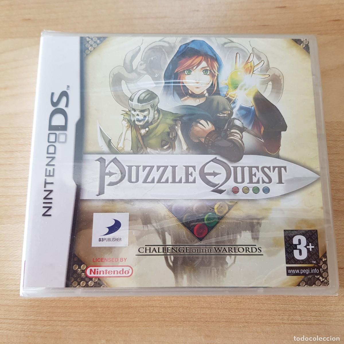 Videojuegos y consolas: PUZZLE QUEST. NINTENDO DS. VERSION ESPA&Ntilde;A. PRECINTADO - Foto 1