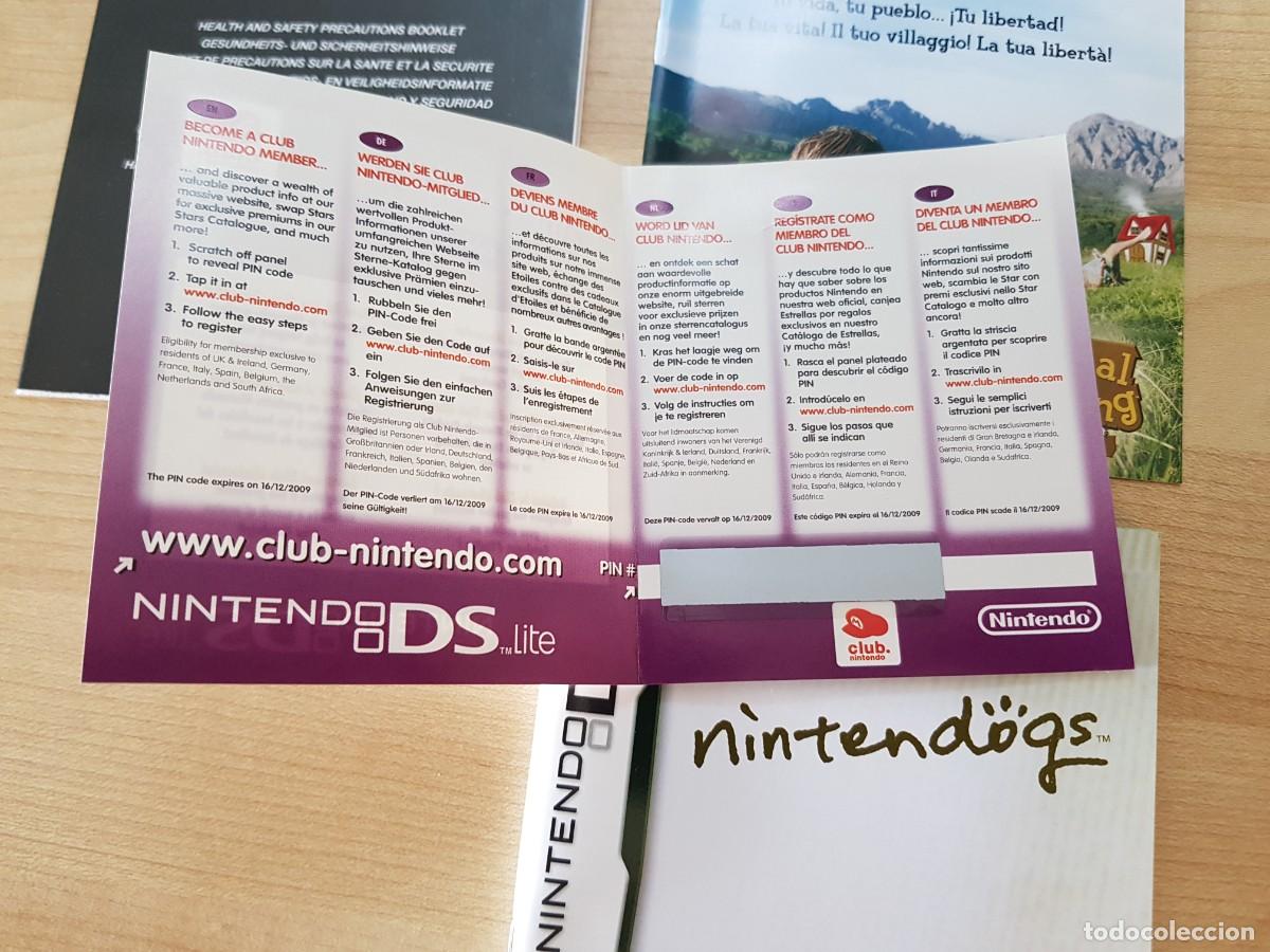 Videojuegos y consolas: NINTENDOGS DALMATA & FRIENDS. NINTENDO DS. VERSION ESPA&Ntilde;A - Foto 7