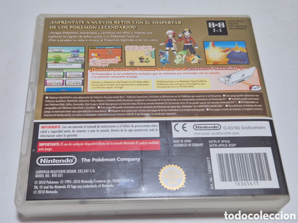 Videojuegos y consolas: POKEMON EDICION ORO HEARTGOLD - Foto 2