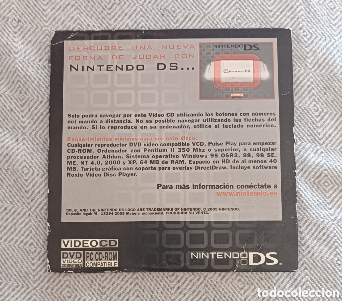 Videojuegos y consolas: DVD Promocional de la Nintendo DS - Foto 2