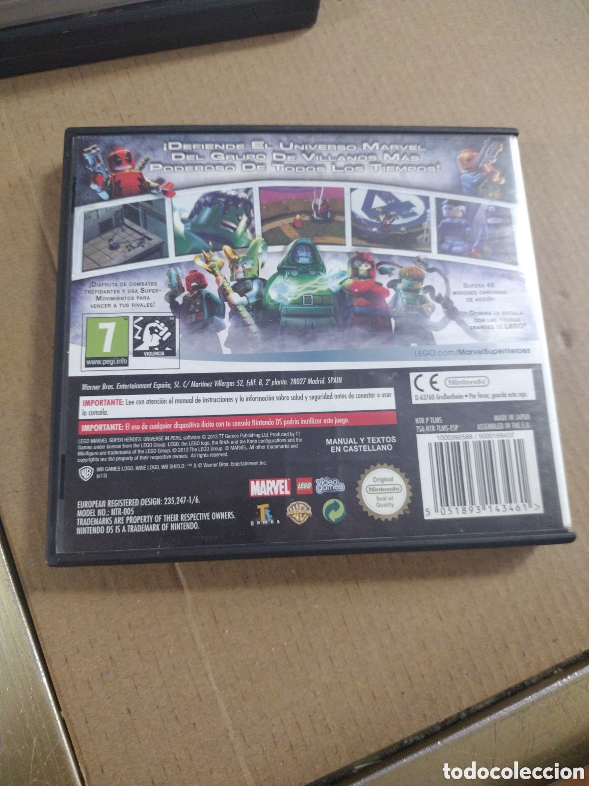 Videojuegos y consolas: LEGO Marvel Super Heroes Nintendo DS - Foto 2