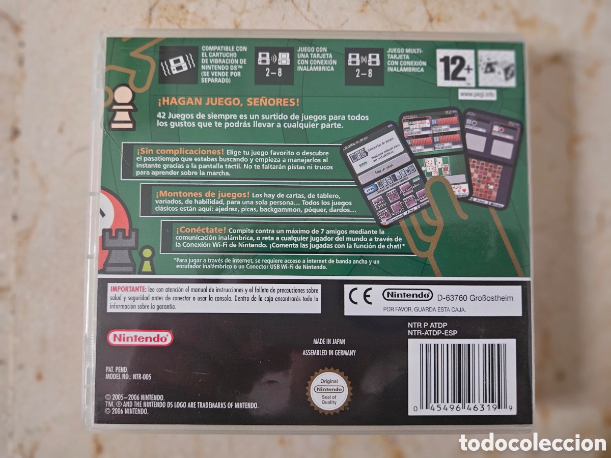 Videojuegos y consolas: NINTENDO DS 42 JUEGOS DE SIEMPRE - Foto 3