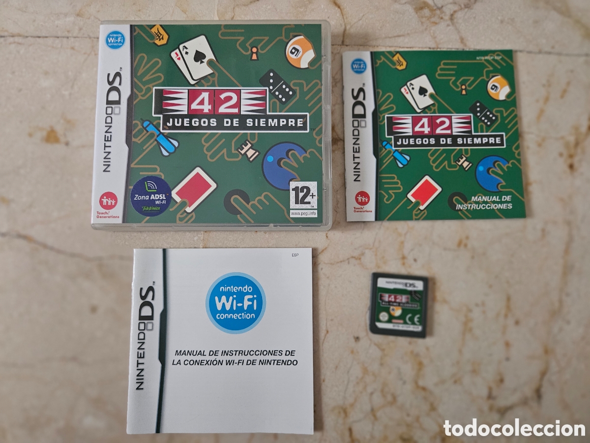 Videojuegos y consolas: NINTENDO DS 42 JUEGOS DE SIEMPRE - Foto 1