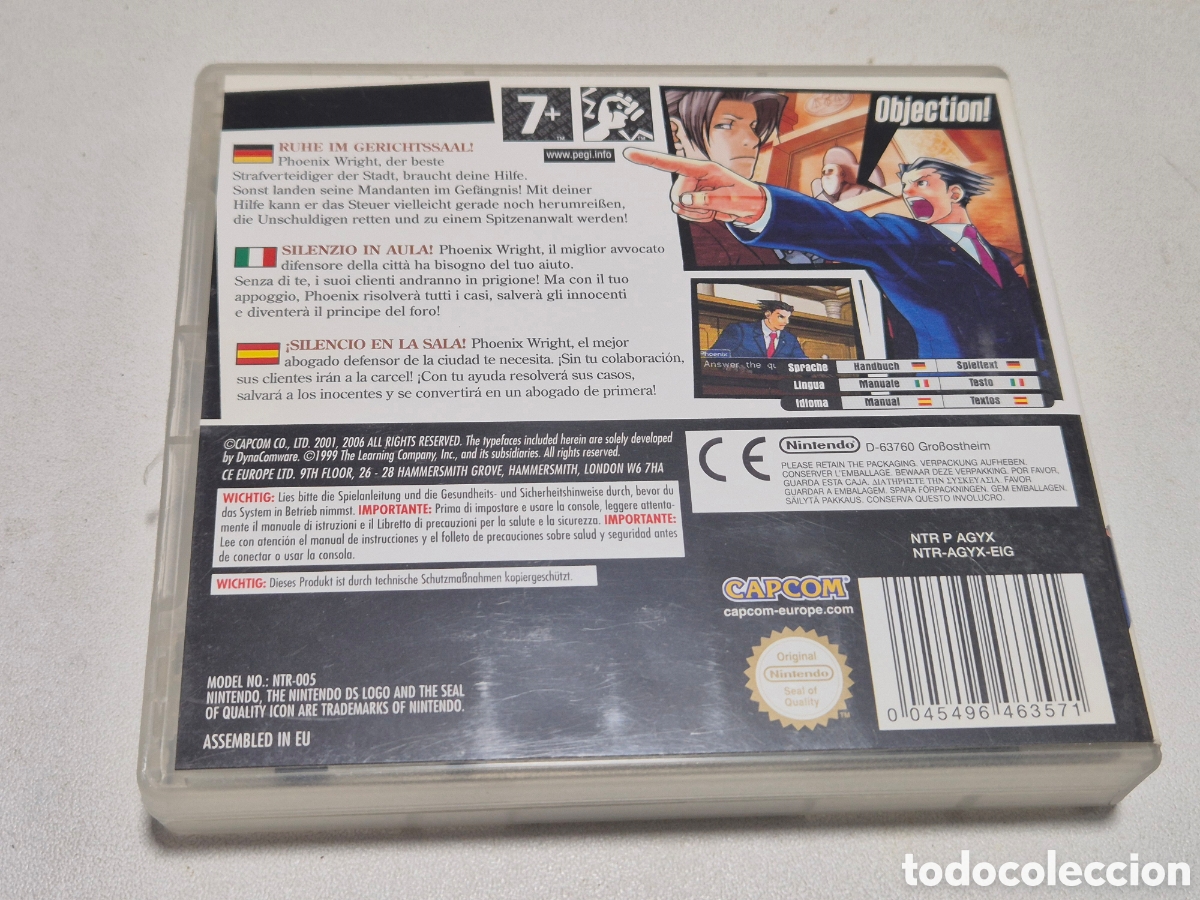 Videojuegos y consolas: ACE ATTORNEY PHOENIX WRIGHT - Foto 2