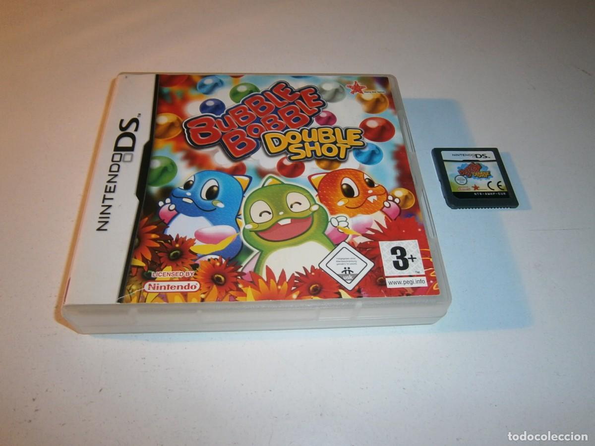 Videojuegos y consolas: BUBBLE BOBBLE DOUBLE SHOT NINTENDO DS PAL - Foto 1