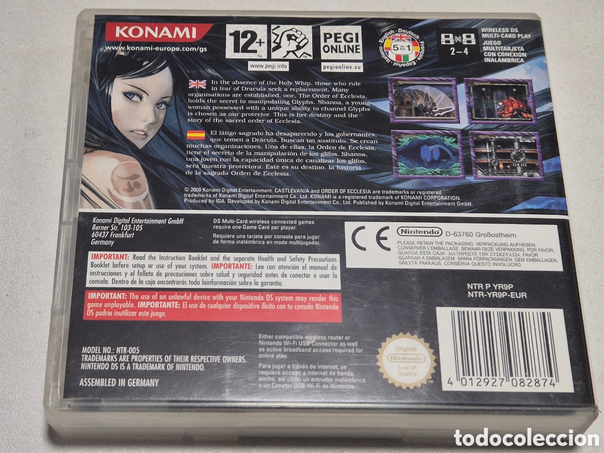 Videojuegos y consolas: CASTLEVANIA ORDER OF ECCLESIA - Foto 2