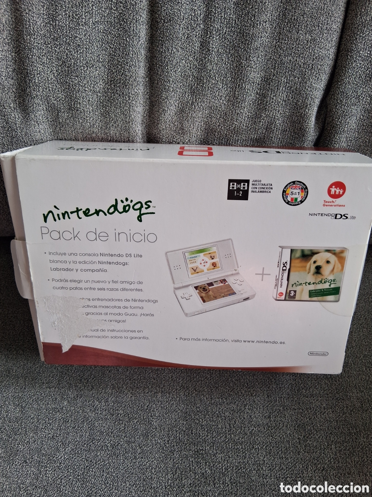 Videojuegos y consolas: Nintendo DS lite. Completa ,poco uso - Foto 3