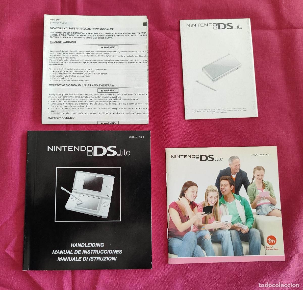 Videojuegos y consolas: NINTENDO DS LITE + 3 JUEGOS. - Foto 3