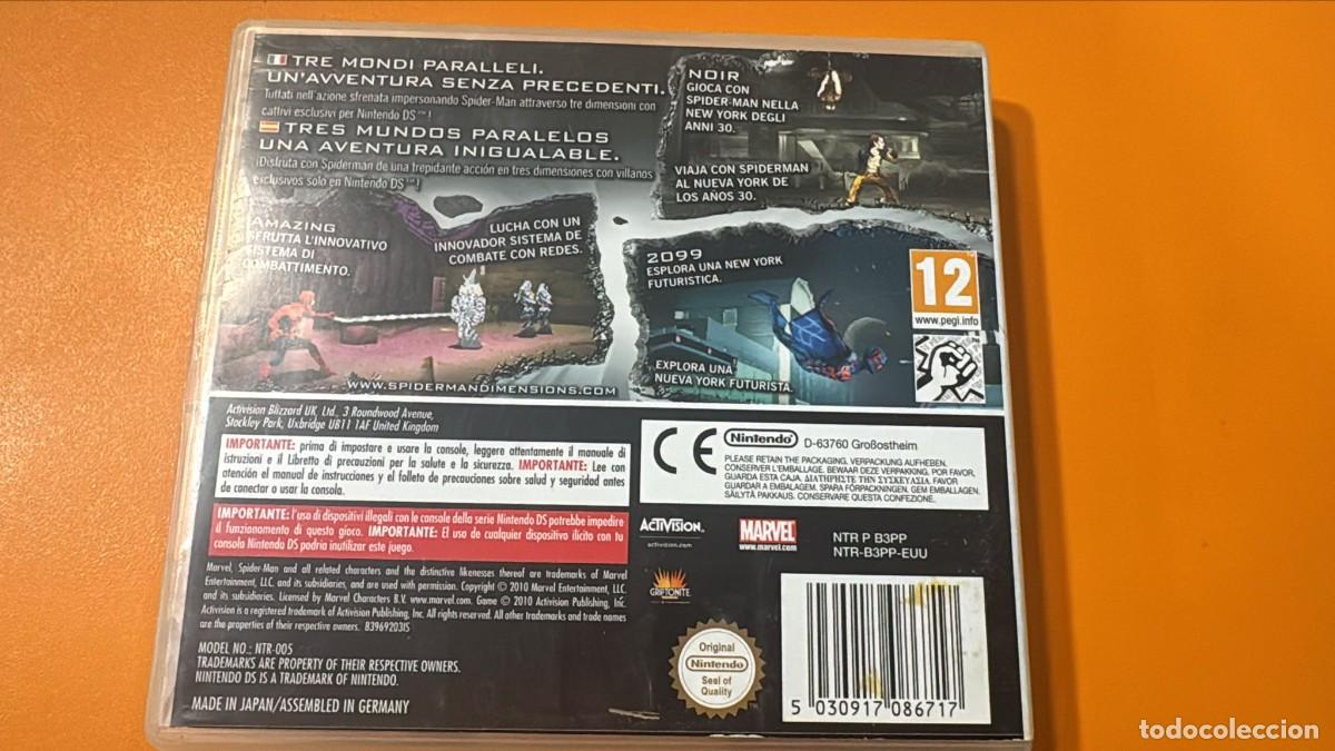 Videojuegos y consolas: Spiderman Shattered Dimensions [NDS] - Foto 2