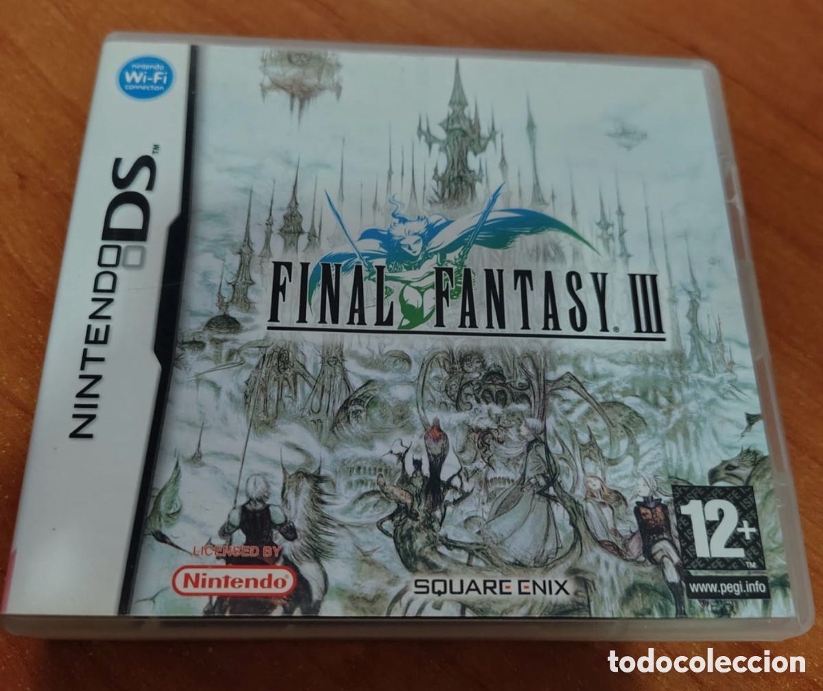 Videojuegos y Consolas: Final Fantasy III PAL Espa&ntilde;a Nintendo Ds (original).- EUR.