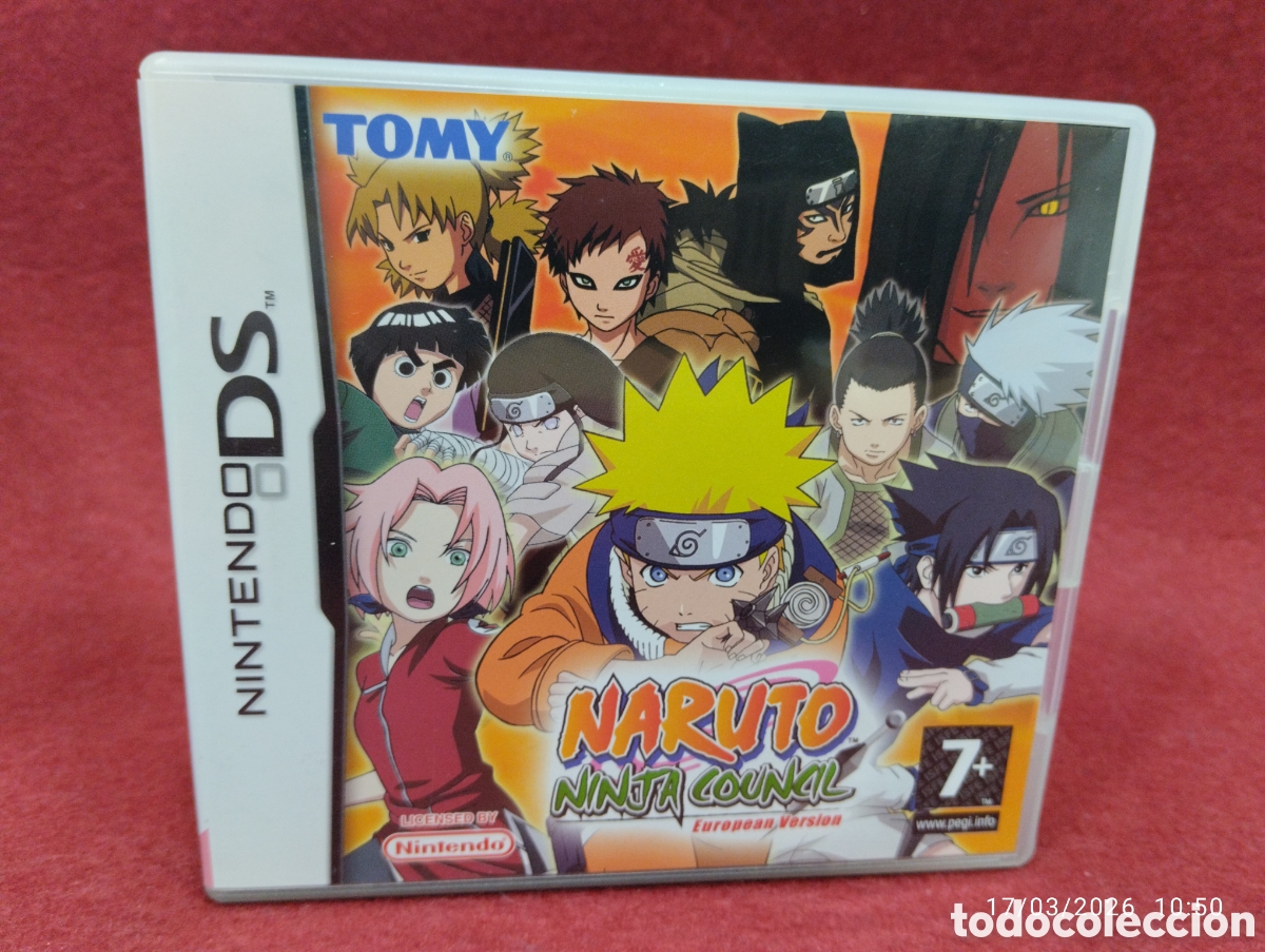 Videojuegos y Consolas: JUEGO MINITENDO DS TOMY NARUTO NINJA COUNCIL COMPLETO COMO NUEVO