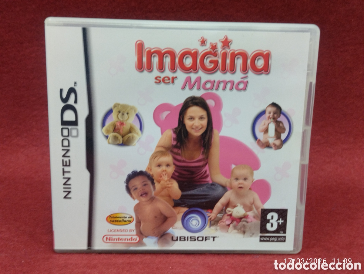 Videojuegos y Consolas: JUEGO MINITENDO DS IMAGINA SER PEQUE&Ntilde;A MAMA COMPLETO COMO NUEVO
