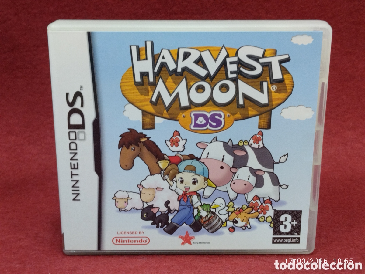 Videojuegos y Consolas: JUEGO MINITENDO HARVEST MOON COMPLETO COMO NUEVO