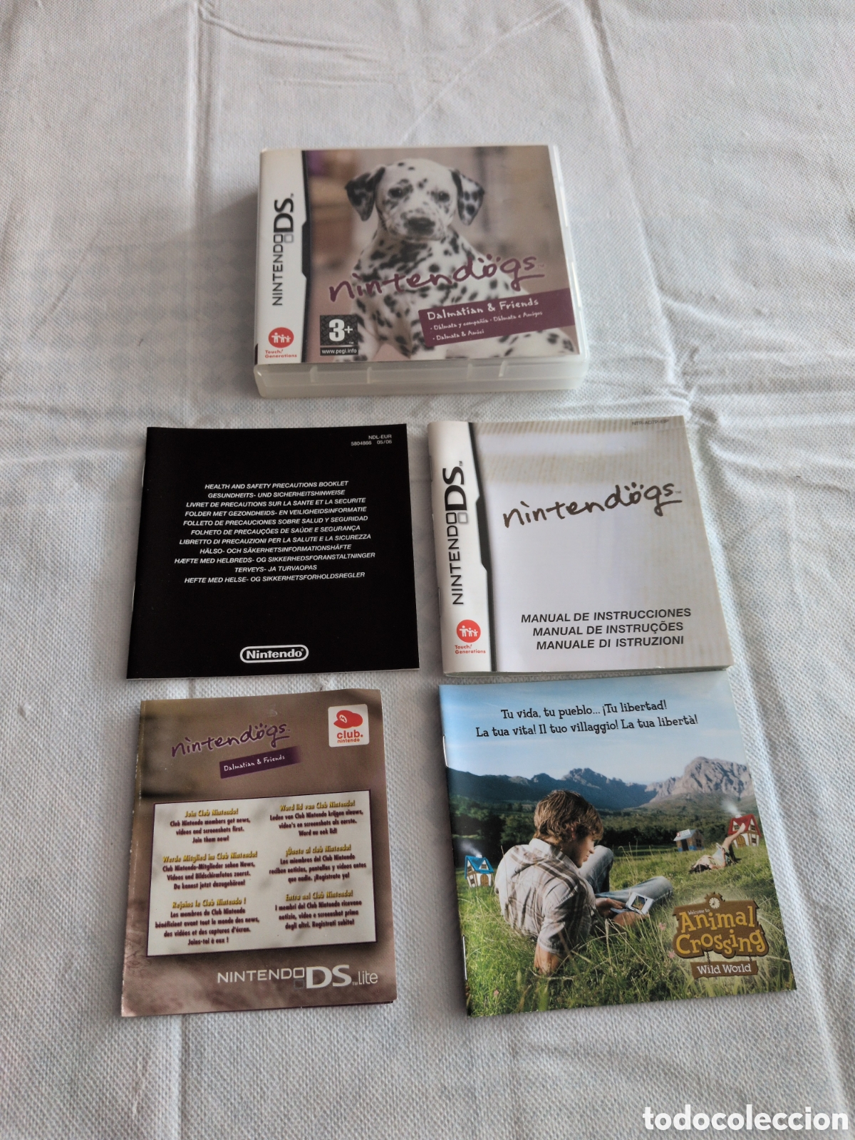 Videojogos e Consolas: Juego Nintendo DS. Nintendogs. Sin juego. Caja e instrucciones
