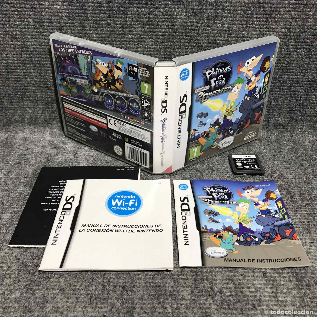 Videojuegos y Consolas: PHINEAS AND FERB A TRAVES DE LA 2A DIMENSION NINTENDO DS