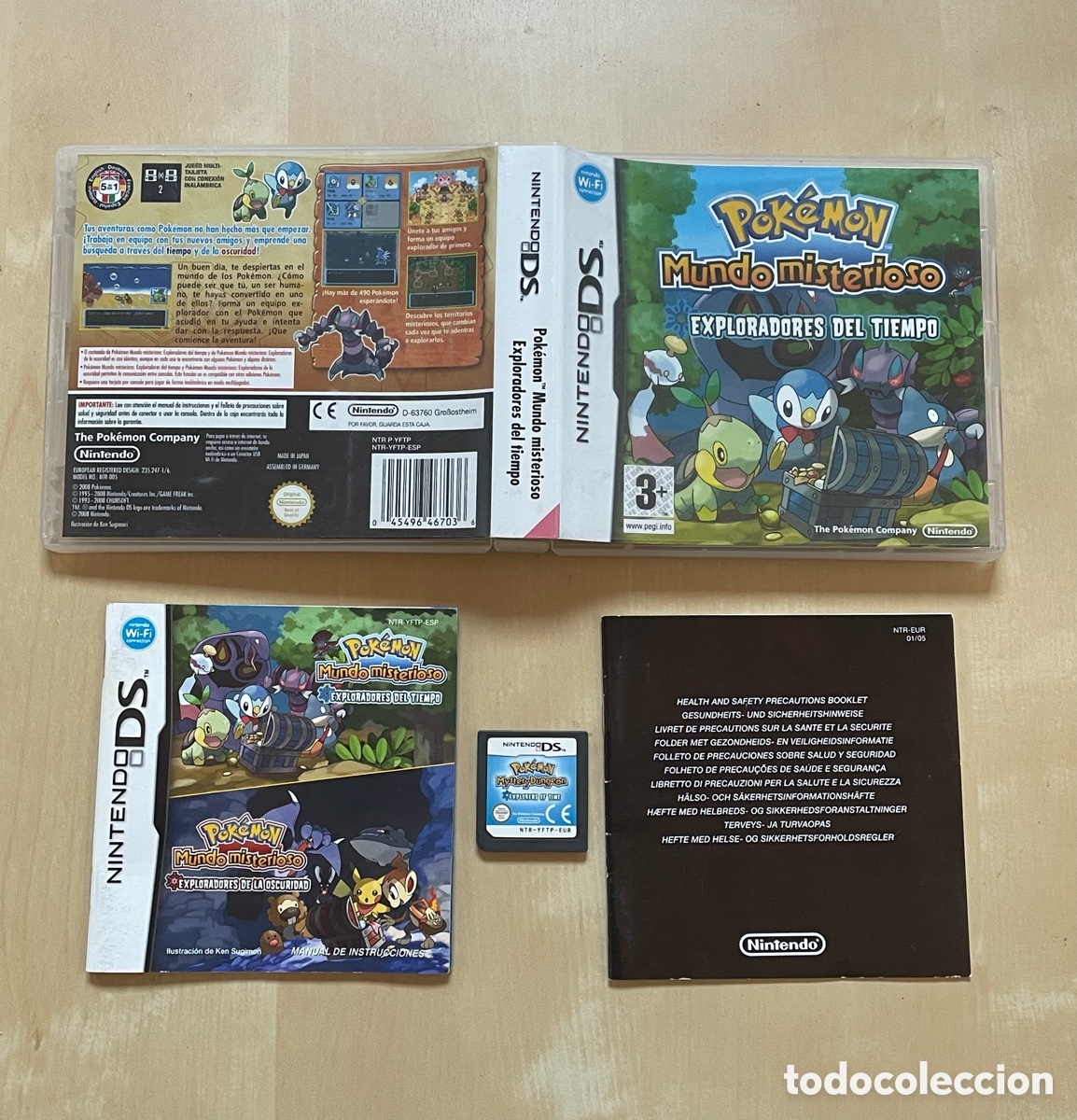 Videojuegos y Consolas: POKEMON MUNDO MISTERIOSO EXPLORADORES DEL TIEMPO. NINTENDO DS. VERSION ESPA&Ntilde;A