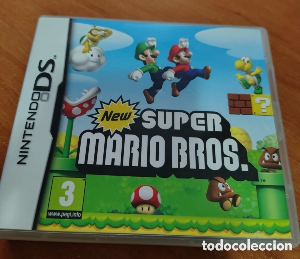 Videojuegos y Consolas: New S&uacute;per Mario Bros- Nintendo DS - Espa&ntilde;ol (Original) Solo caja y juego