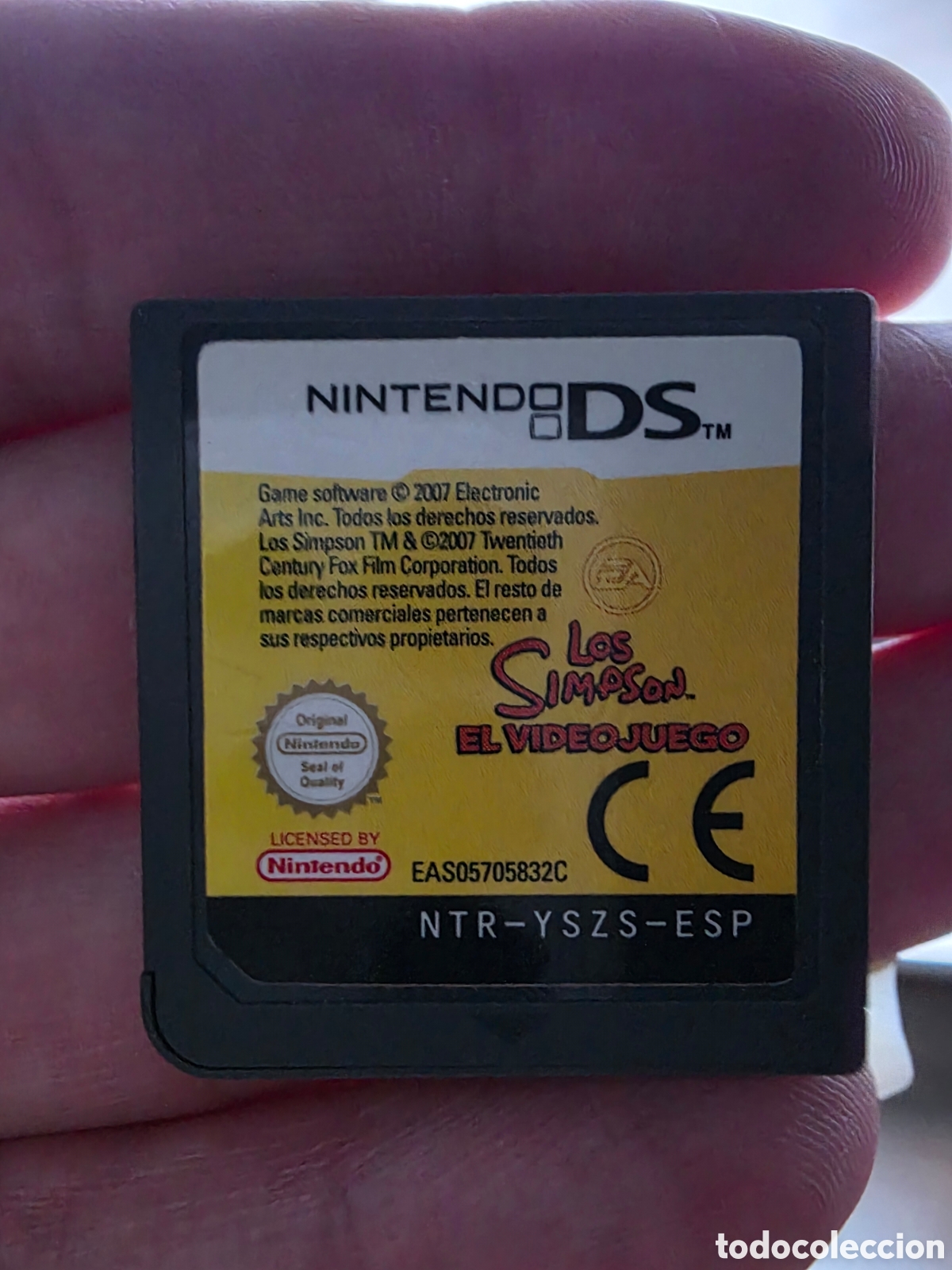 Videojuegos y Consolas: Nintendo DS simpson el videojuego