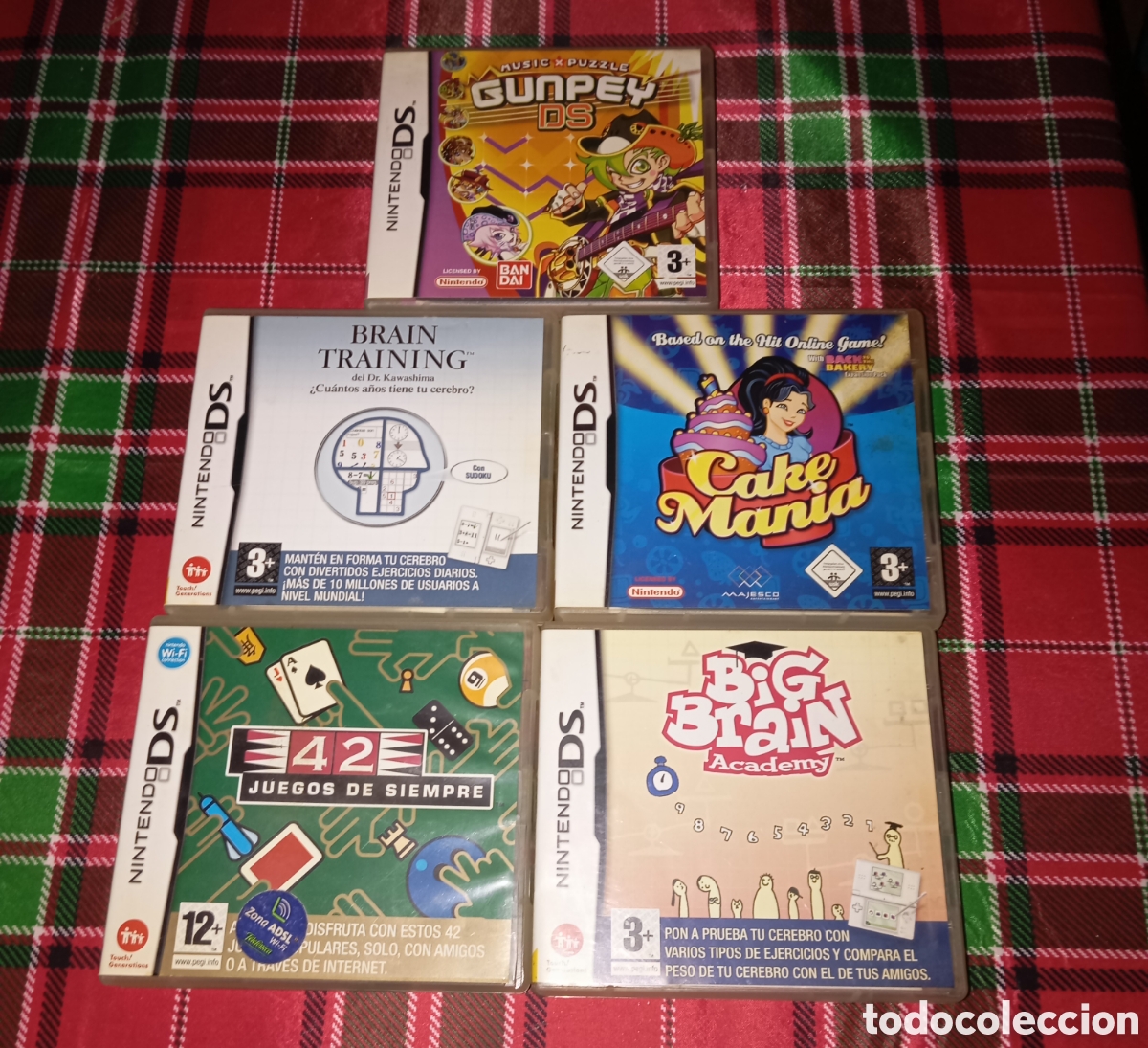 Videojuegos y Consolas: Nintendo DS Lote cajas y manuales sin juegos