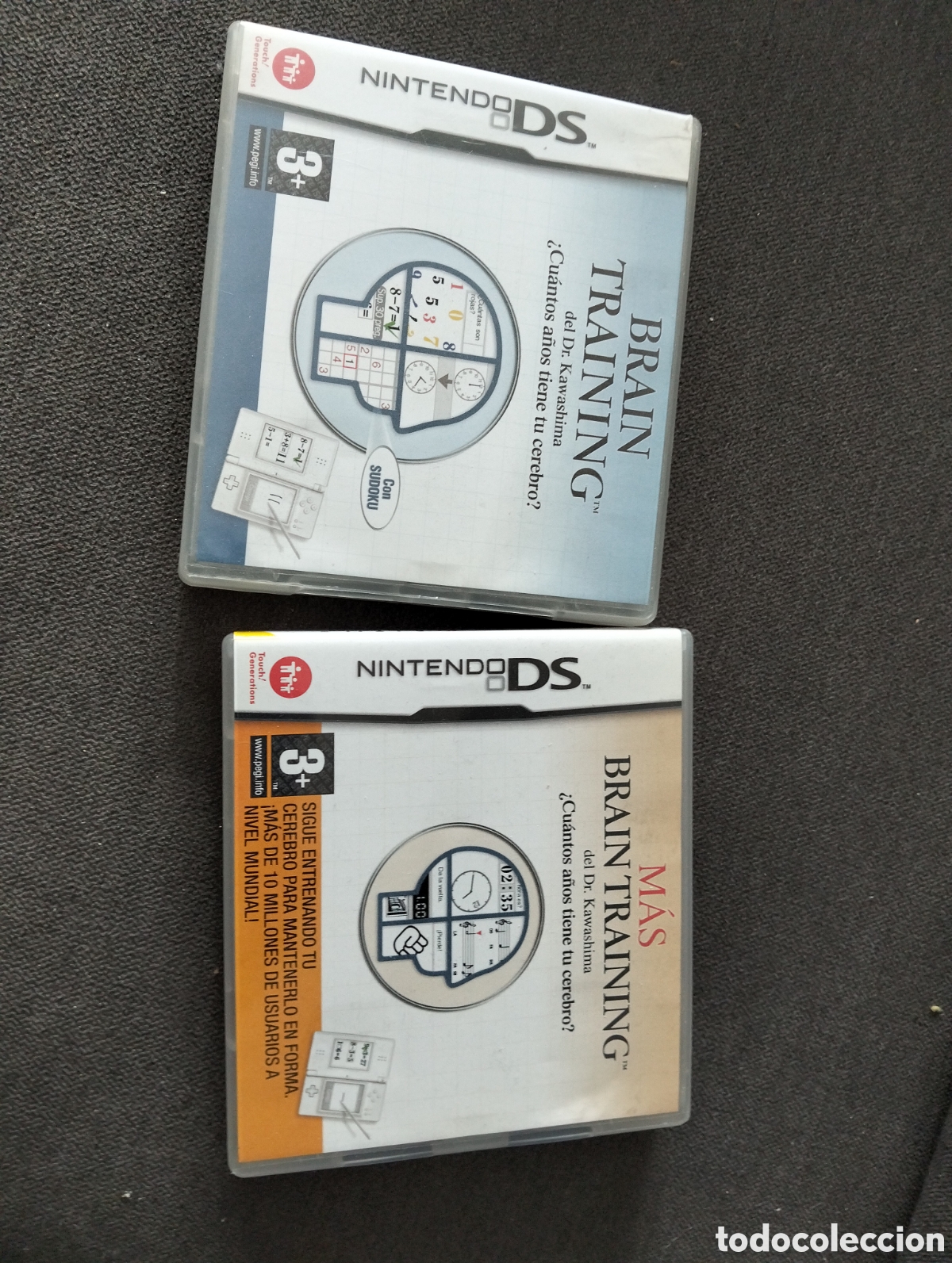 Videojuegos y Consolas: Nintendo DS BRAIN TRAINING Y MAS BRAIN TRAINING