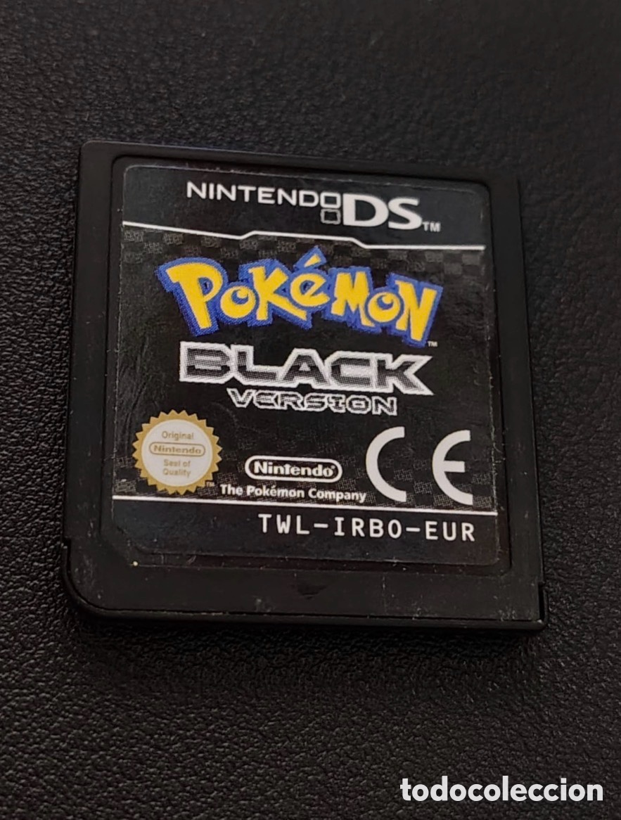 Videojuegos y Consolas: Pok&eacute;mon Edici&oacute;n Negra (Nintendo DS, 2011) - EUR. (ORIGINAL) INGL&Eacute;S