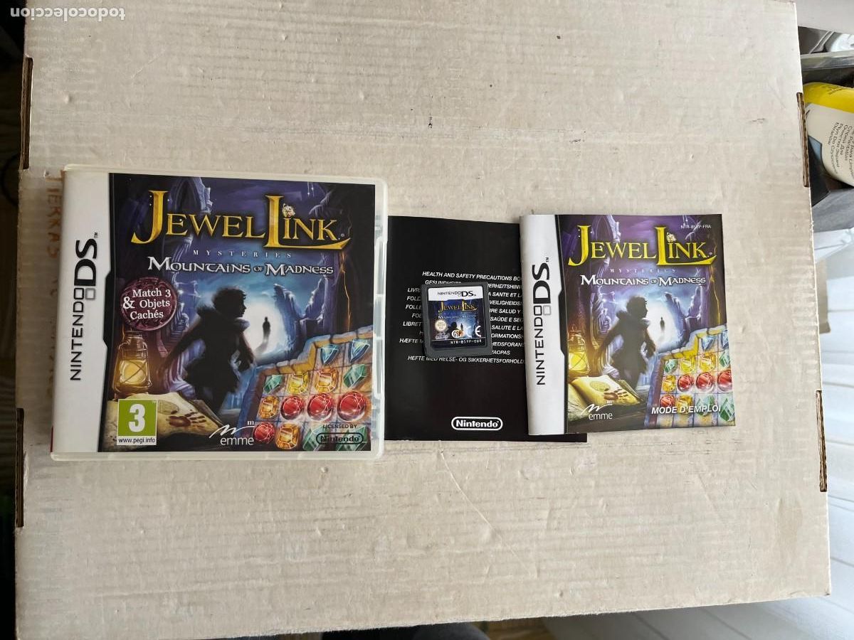 Videojuegos y Consolas: JEWEL LINK MONTAINS OF MADNESS - NINTENDO DS NDS KREATEN